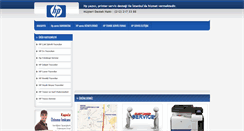 Desktop Screenshot of hpyaziciservis.com