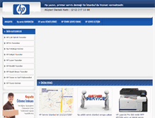Tablet Screenshot of hpyaziciservis.com